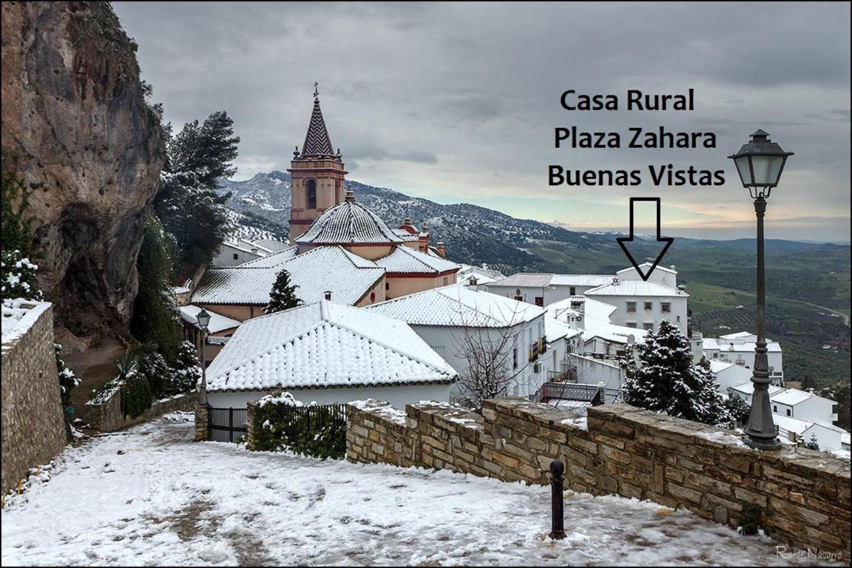 Casa Rural Plaza Zahara Buenas Vistas ซาอารา เด ลาเซียร์รา ภายนอก รูปภาพ